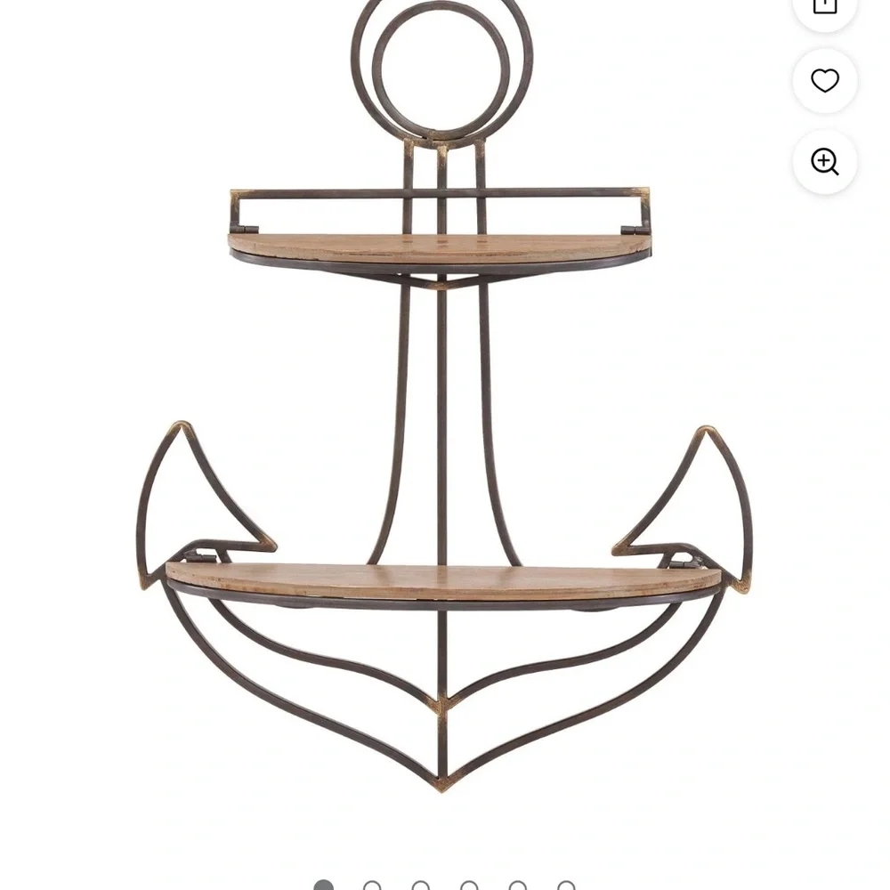 Elegant Black Metal Wall Decor